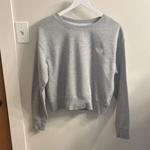 The North Face Light Gray Sweatshirt